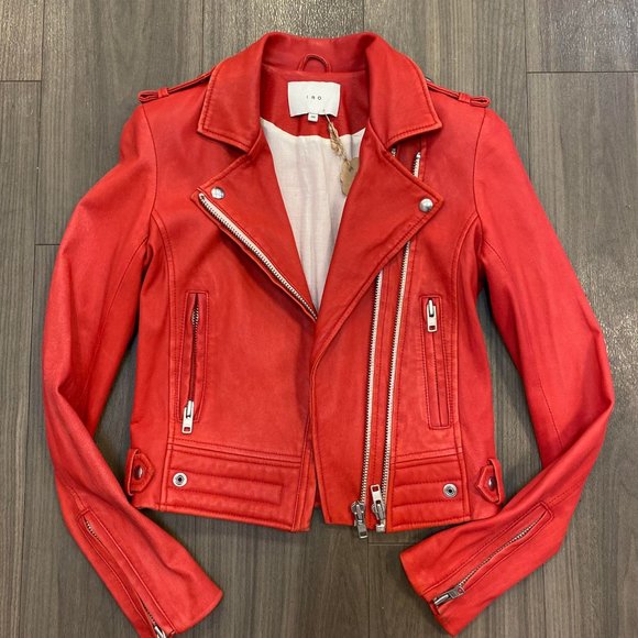 IRO LEATHER JACKET - Picture 4 of 9